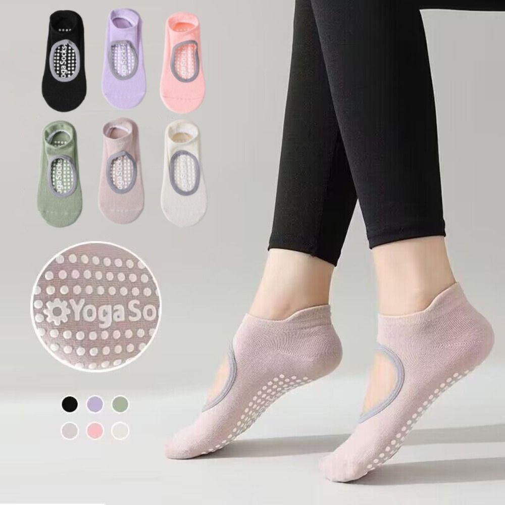 전문 실리콘 미끄럼 방지 요가 양말 등이없는 통기성 필 - Medias Para Pilates Y Yoga 리뷰 및 가격