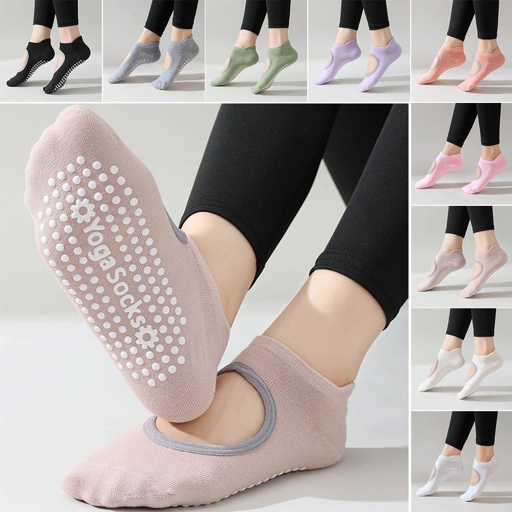 전문 실리콘 미끄럼 방지 요가 양말 등이없는 통기성 필 - Medias Para Pilates Y Yoga 리뷰 및 가격