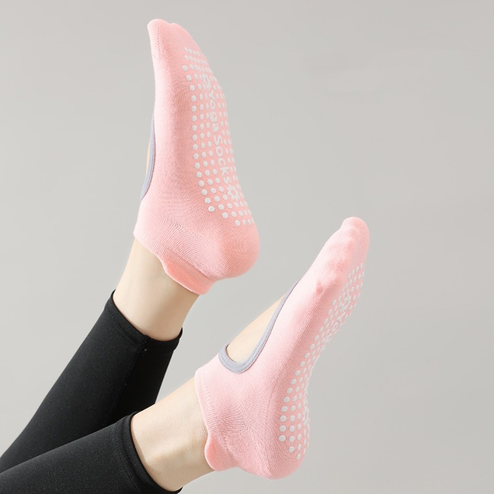 전문 실리콘 미끄럼 방지 요가 양말 등이없는 통기성 필 - Medias Para Pilates Y Yoga 리뷰 및 가격