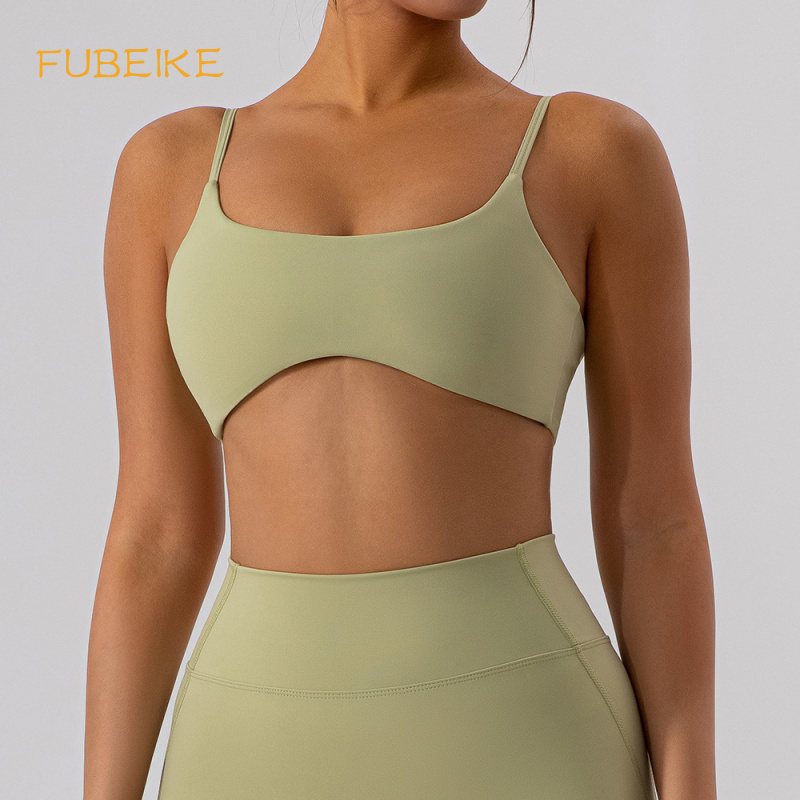 FUBEIKE 꽉 뒤로 요가 브래지어 누드 느낌 빠른  - Pilate Yoga Workout 리뷰 및 가격