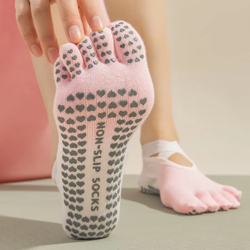 요가 양말 전문 실리콘 미끄럼 방지 그라데이션 필라테스 - Medias Para Pilates Y Yoga 리뷰 및 가격